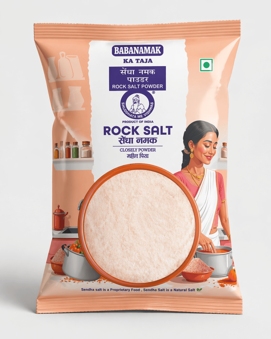 Rock Salt Closely Powder 100g